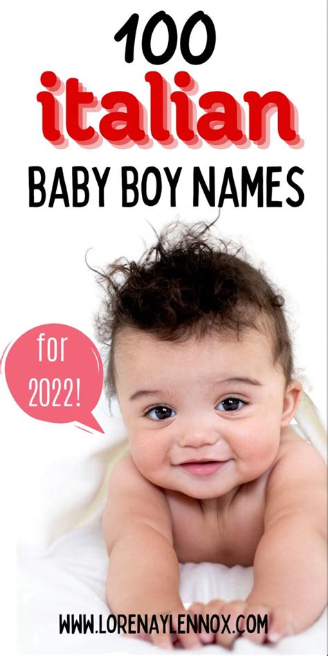 100 Italian Baby Boy Names For 2022 Artofit