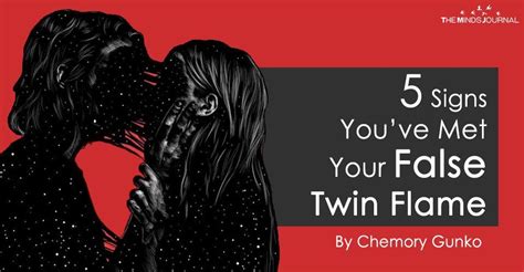 5 Signs Youve Met Your False Twin Flame Twin Flame Twin Flames