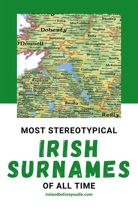 Top 12 Most Stereotypical Irish Surnames Ever