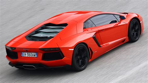 Lamborghini Aventador Top Rear High Definition Wallpapers Hd Wallpapers