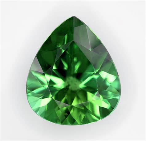 Cut Green Tourmaline Gemstone Photograph By Dorling Kindersleyuig Pixels
