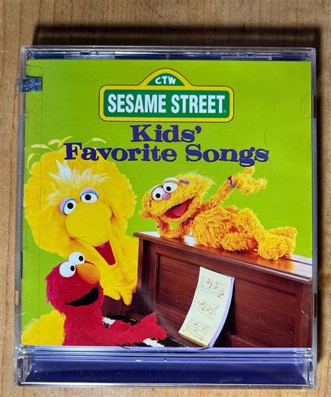 Kids Favorite Songs Audio Cd By Sesame Street 1997 Sony Wonder Ebay