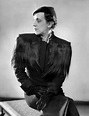 Elsa Schiaparelli strikes an elegant pose in a photo taken in 1933 at ...