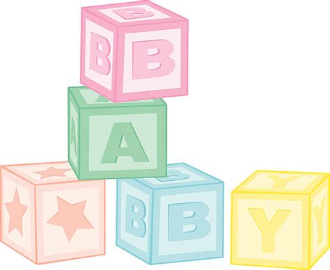 Baby Blocks Illustrations Royalty Free Vector Graphics And Clip Art Istock
