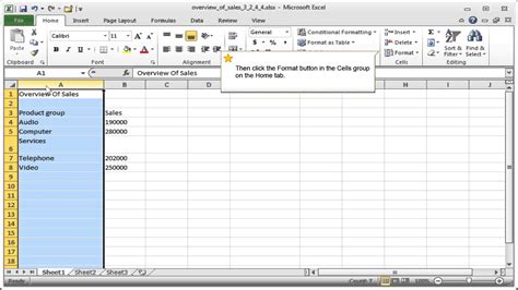 Excel Column Width How To Adapt Row Height And Column Width