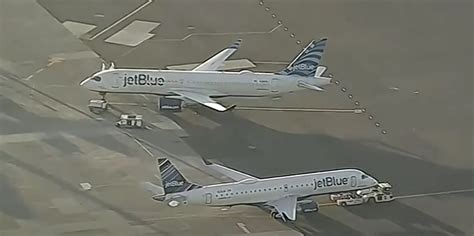 Breaking Jetblue Planes Collide On Tarmac At Logan Airport In Boston