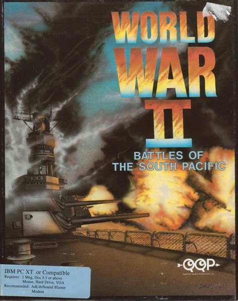 World War Ii Battles Of The South Pacific 1993 Dos Box