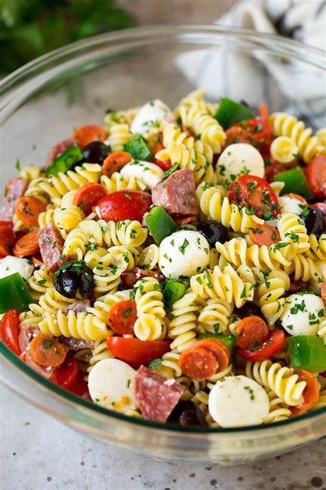 Toss together the lettuce, artichoke hearts, onion, and pimento in a large salad bowl and set aside. Italian Pasta Salad | Pasta Salad Recipe #pasta #salad # ...