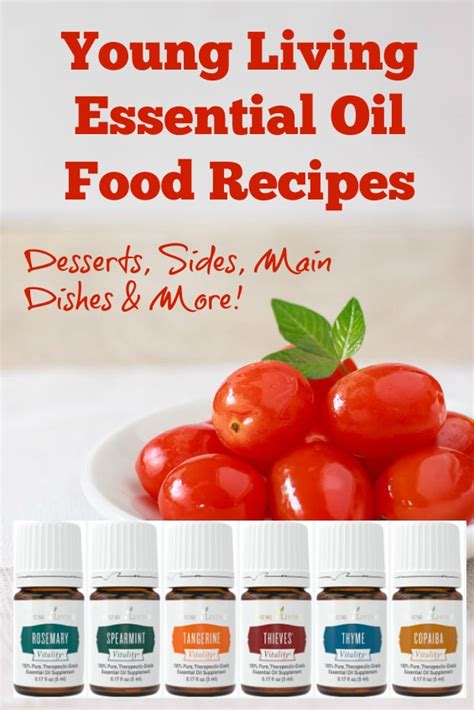 Young Living Essential Oil Food Recipes Debt Free Spending