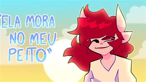 Ela Mora No Meu Peito Loop Animation Youtube