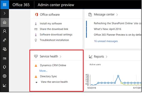 Use the office 365 admin center to manage people, software, and cloud services. New Office 365 Admin center brings changes to CRM Online notifications - Microsoft Dynamics 365 ...
