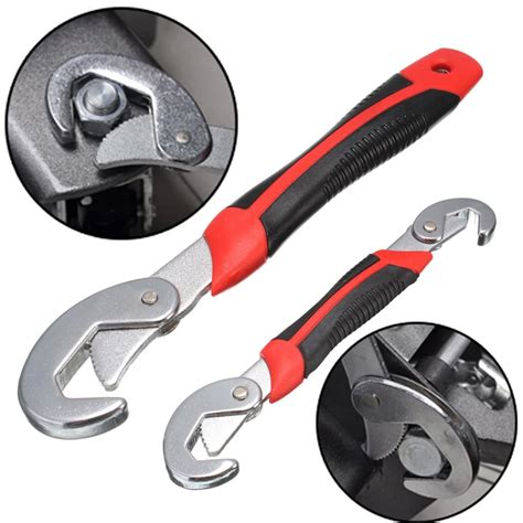 Multi Functional Universal Wrench Set Snap And Grip 9 32mmadjustable