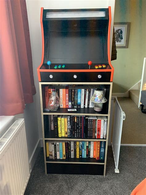 Made A Unit So My Pandoras Box Retro Arcade Sort Of Fits In The Living