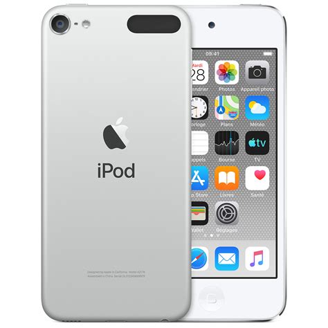 Apple Ipod Touch 2019 128 Go Argent Lecteur Mp3 And Ipod Garantie 3