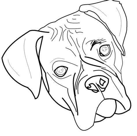 Https://tommynaija.com/draw/how To Draw A Boxer Dog Easy