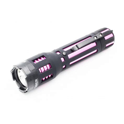 Self Defensive Predator Pink Powerful Flashlight Stun Gun