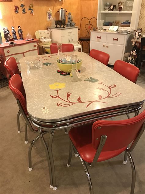 Antique Kitchen Table And Chairs
