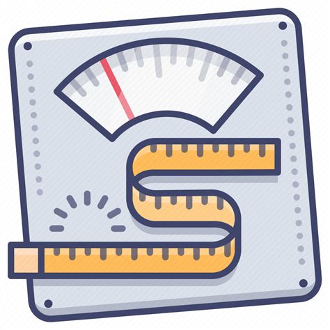 Fitness Gym Scales Weight Icon Download On Iconfinder