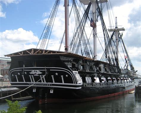 Boston National Historical Park Uss Constitution At Charlestown Navy