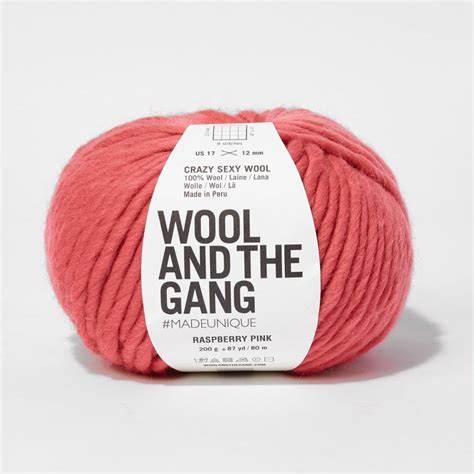 Watg Crazy Sexy Wool Raspberry Pink Chunky Yarn Barn