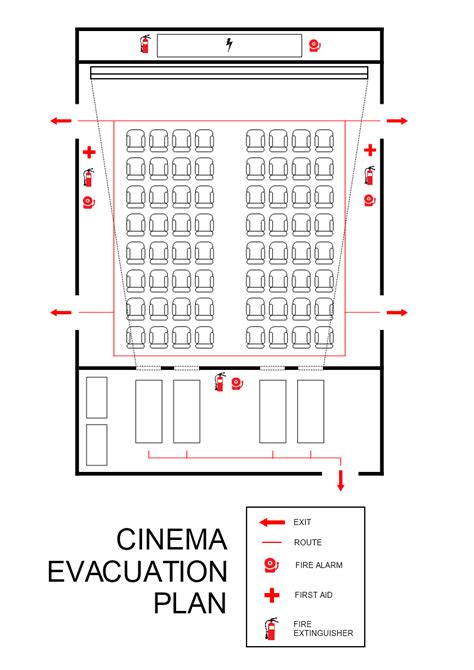 Cinema Evacuation Plan In 2023 Evacuation Plan How To Plan Cinema