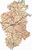 Burgos Mapa Provincia Vectorial