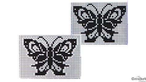 Butterfly Filet Crochet Mycrochetpattern