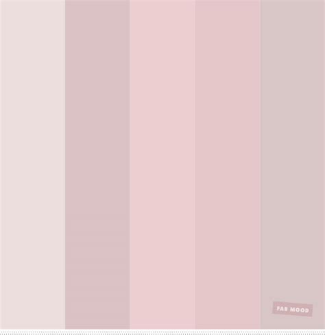 Neutral Color Palette With Pink Undertones Nude Color Scheme