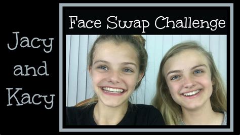 Face Swap Challenge ~ Jacy And Kacy Youtube