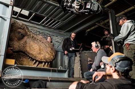 9 New Behind The Scenes Pictures From Jurassic World Fallen Kingdom