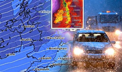 Uk Weather Warning Britain Braces For 20 Inches Of Snow This Weekend