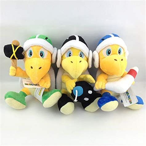 Buy Yijinbo 3x Super Mario Bros Hammer Boomerang Bomb Bro Koopa Troopa Turtle Plush Toy Stuffed