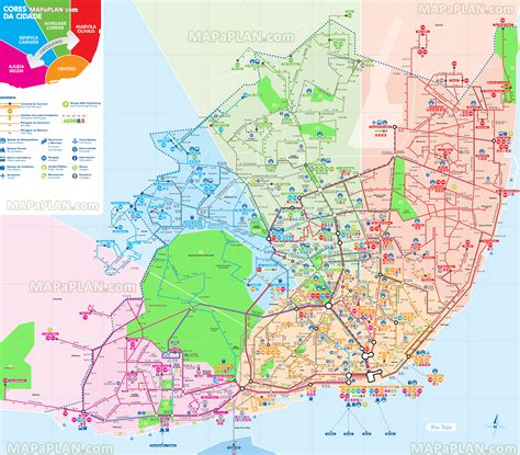 Lisbon Offline Urban Map Popular Carris Tram Stops Including Routes
