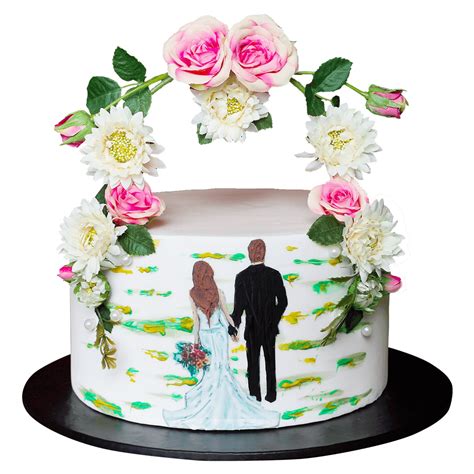 wedding cake bride and groom cake royalbake