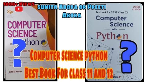 Mycbseguide provides solved papers, board question papers, revision notes and ncert solutions for cbse class 12 computer science. Computer Science Python Class 11 And 12 Best Book | CS ...