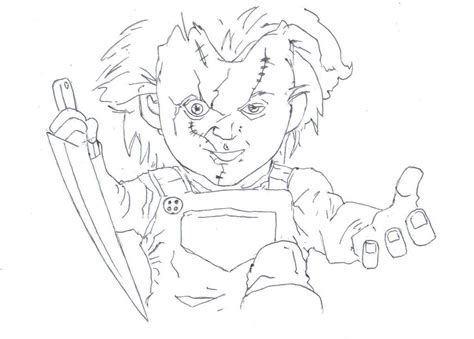 The Best Free Chucky Drawing Images Download From 140 Free Drawings Of