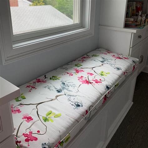 Custom Bench Cushions Window And Trapezoid Cushions In A Wide Etsy