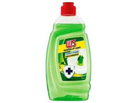 W5 Anti Bacterial Washing Up Liquid Lidl Uk