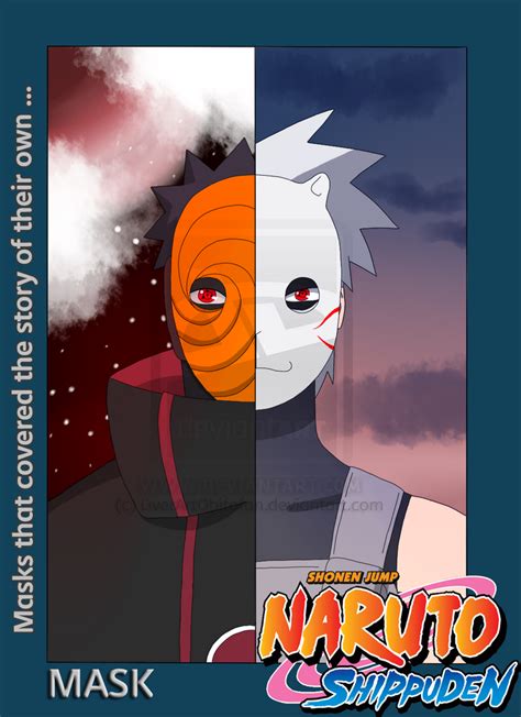 Obito Kakashi Mask Color By Liverartobitofan On Deviantart