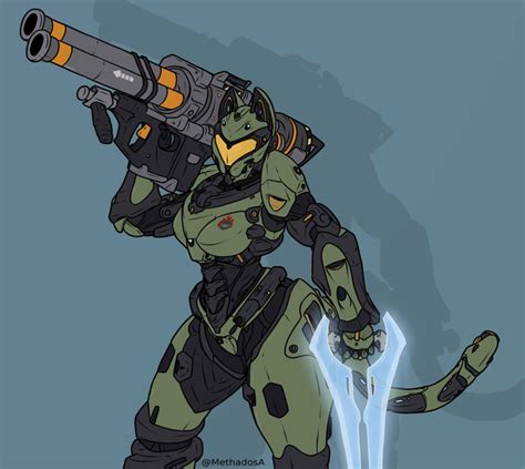 Halo Female Spartan Halo Armor Halo Funny Fantasy Character Design