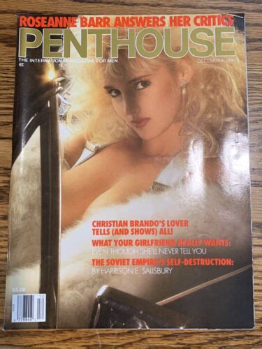 Penthouse Magazine Excellent Condition Rare December 1990 Diana Van