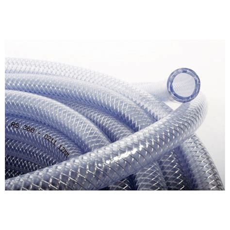 Pvc Clear Braided Reinforced Hose Pipe Choose Length Airfoodgas