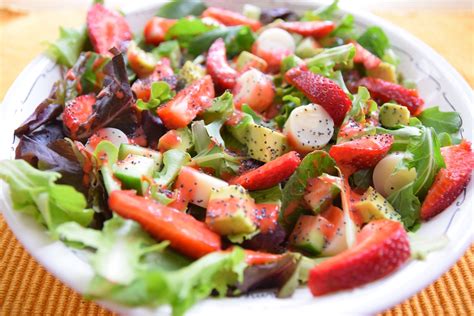 Hearts Of Palm Strawberry Summer Salad Paleo Whole30 Vegan