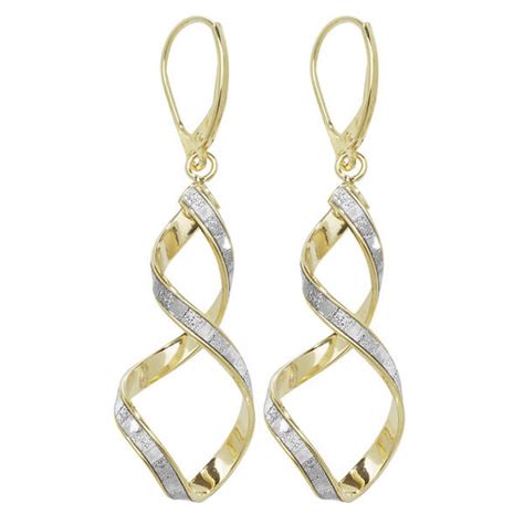 Ct Yellow Gold Drop Earrings Hockley Jewellers