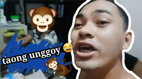 Bakit May Unggoy Sa Bahay 🐵🐵 Youtube