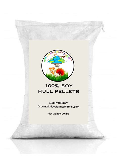 100 Soy Hull Pellets — Grown With Love Farms And Co