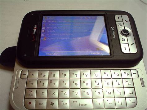 Verizon Xv6700 Sliding Keyboard Cdma And Wifi Blackberry Phone