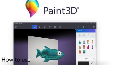 How To Use Paint 3d For Beginners Youtube