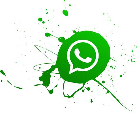 Whatsapp Logo Splatter Png Transparent Onlygfx