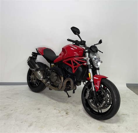 Ducati 821 Monster 2017 Occasion 17 495 Km Vente Roadster 821cm³ Reims